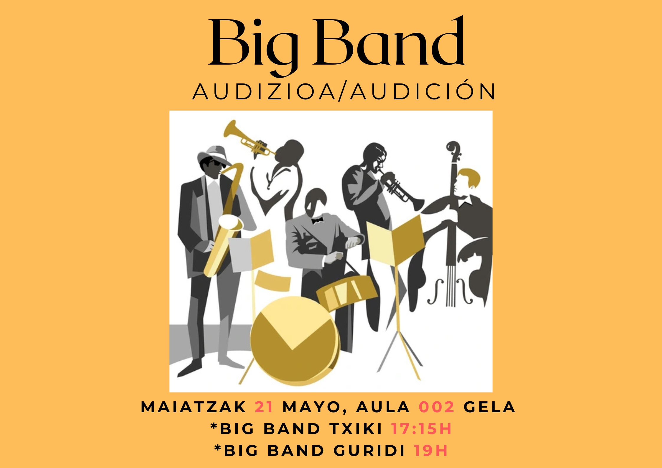 Big Band Txikiaren kurtso amaierako kontzertua